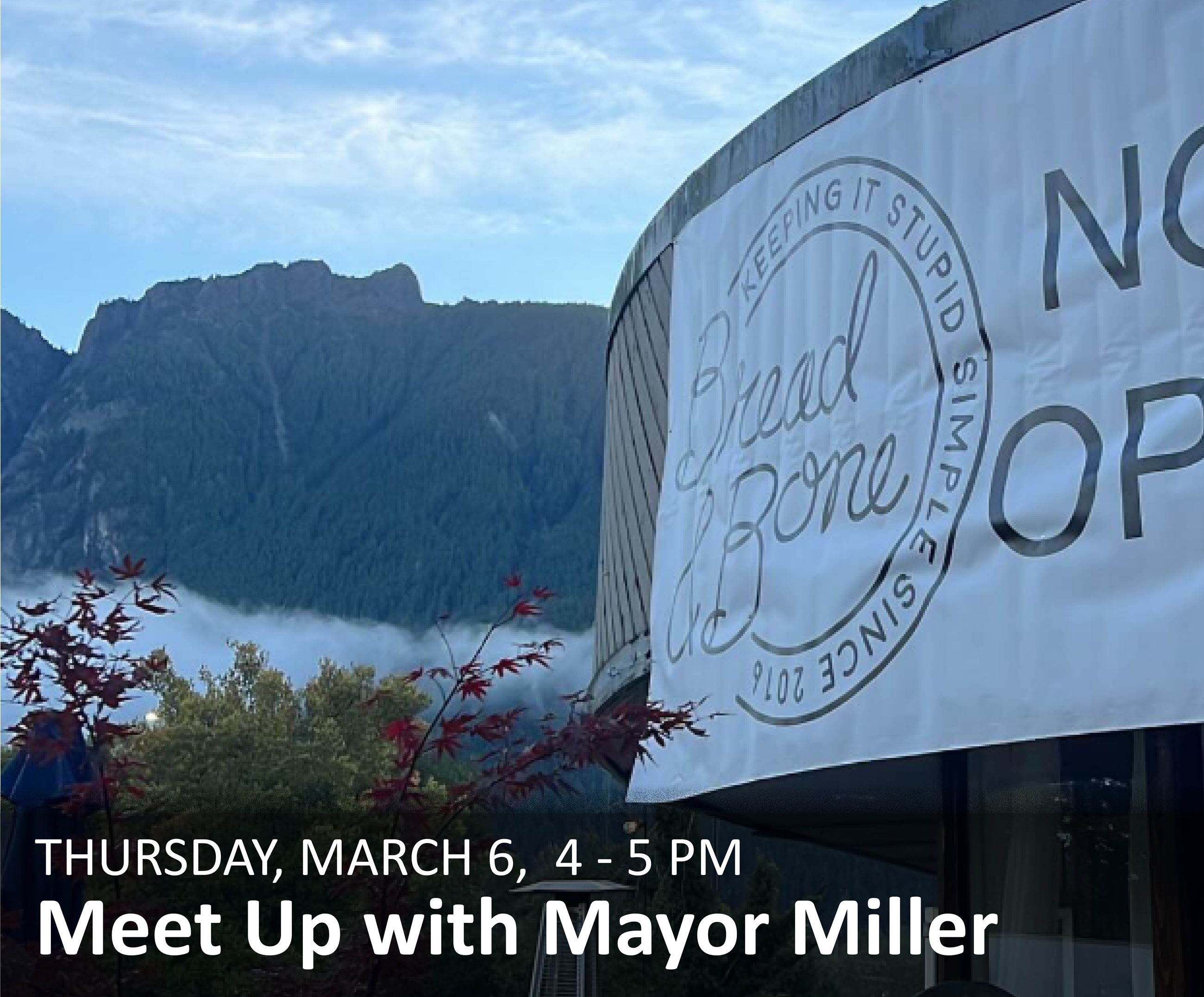 Meet up with the Mayor