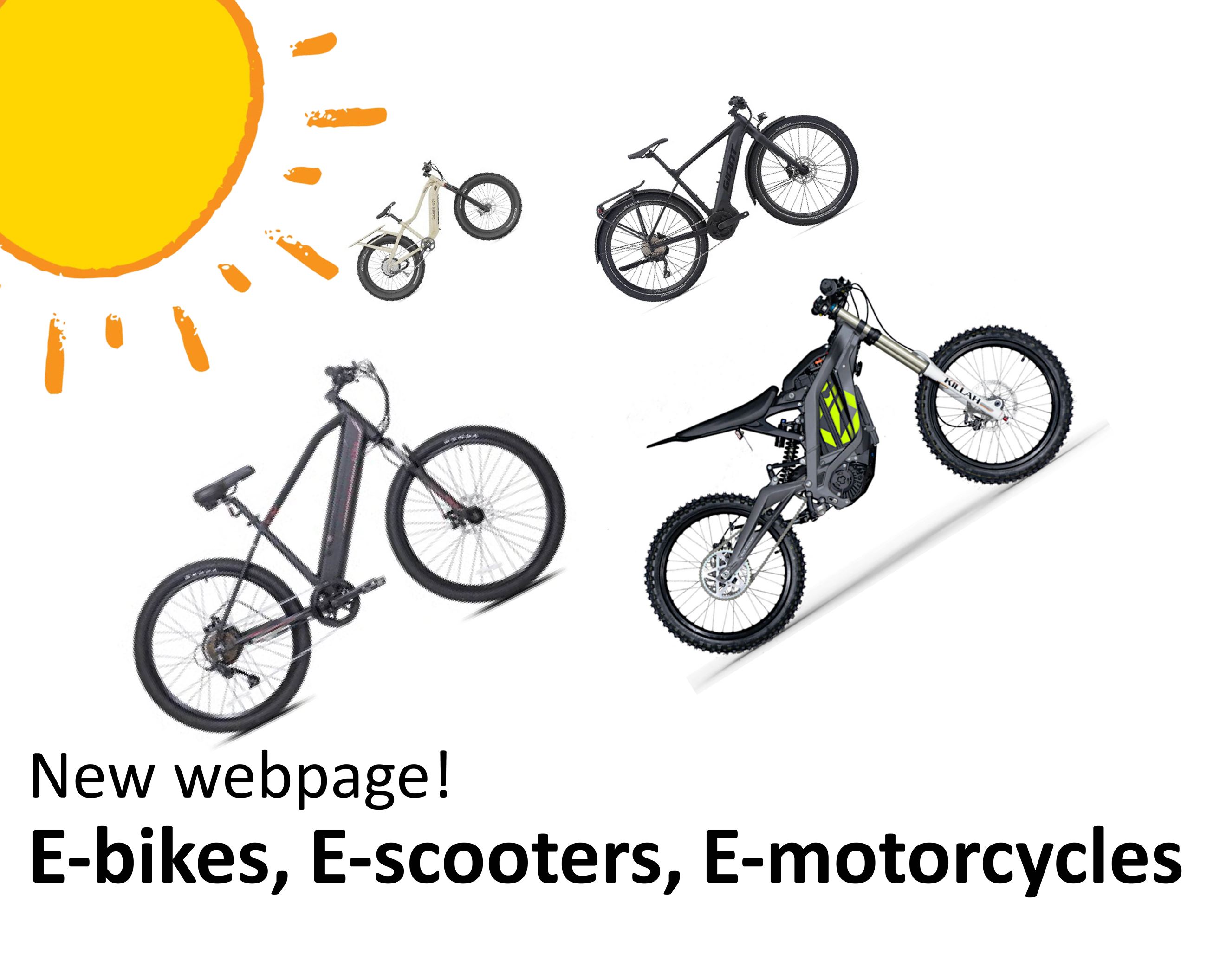 e-bike e-motorcycle_webpage