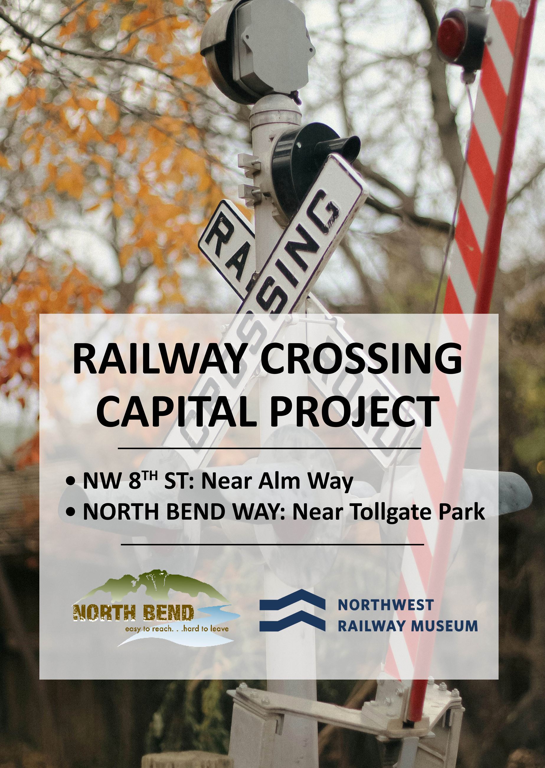 Railway Crossing Capital Project_NW 8, NB Way crossings