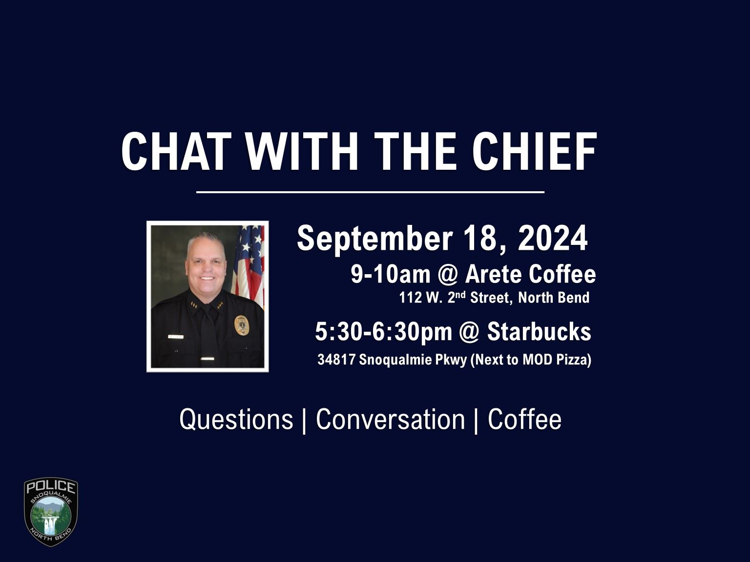 Chat with the Chief