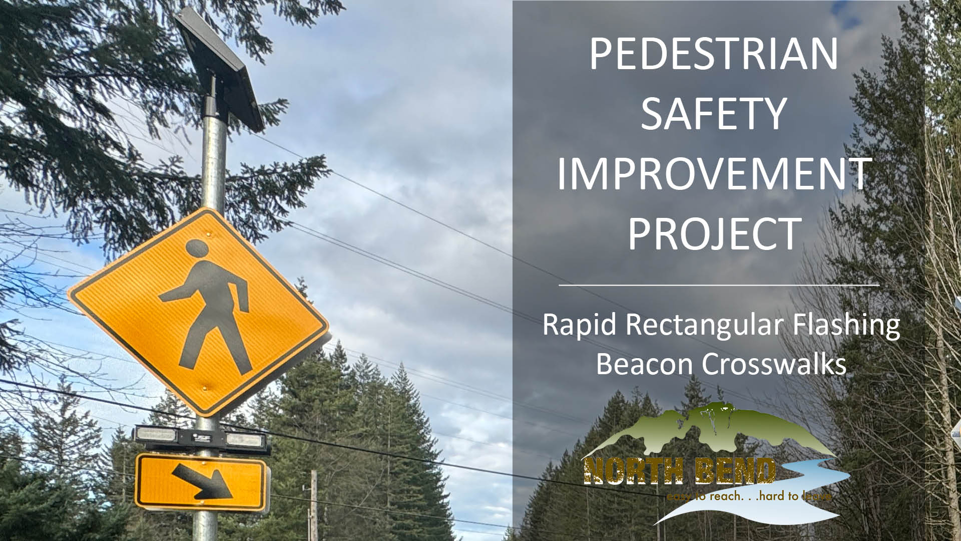 Pedestrian Safety Projects in North Bend
