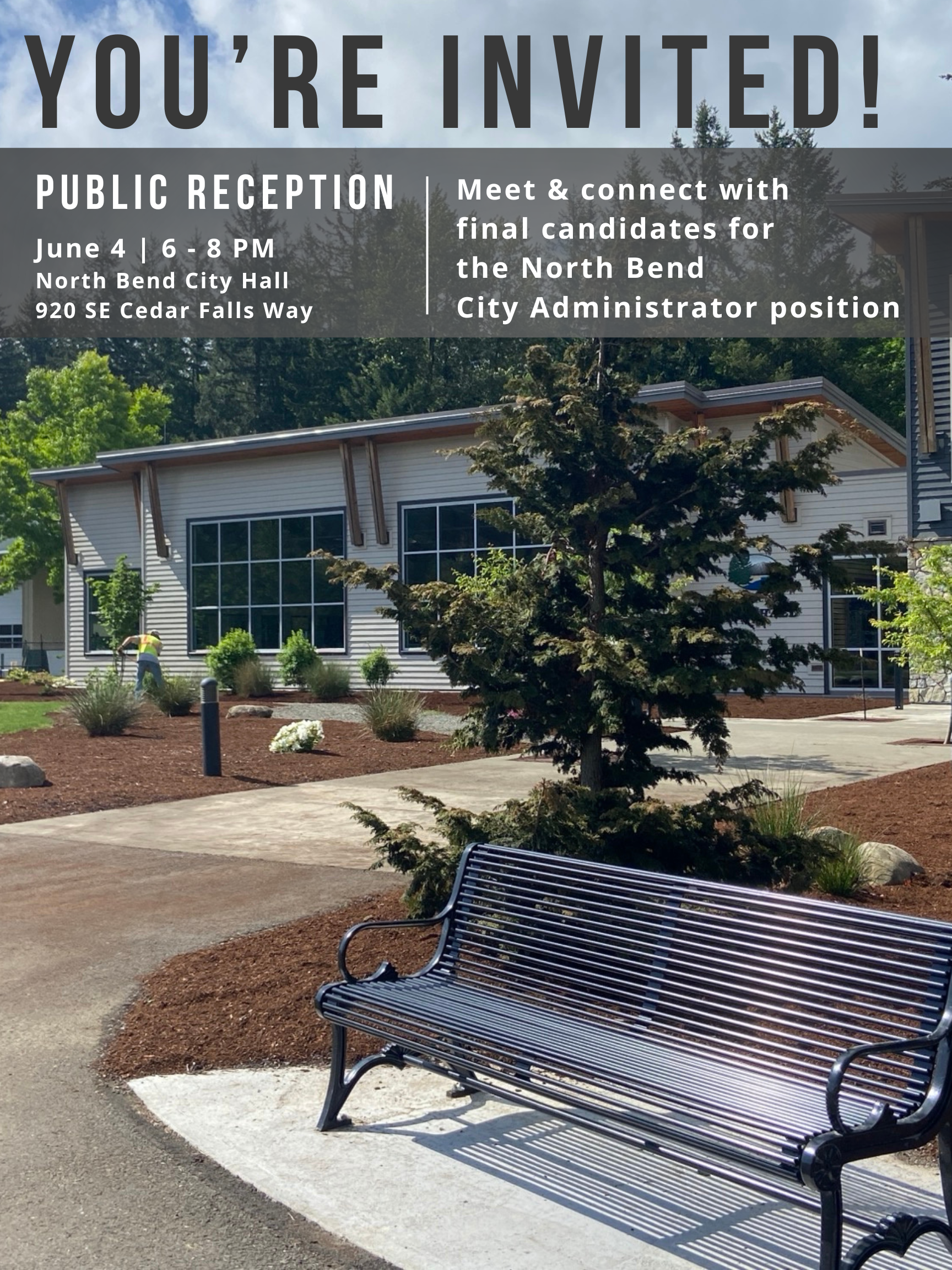 Public Reception, City Administrator Position, June 4