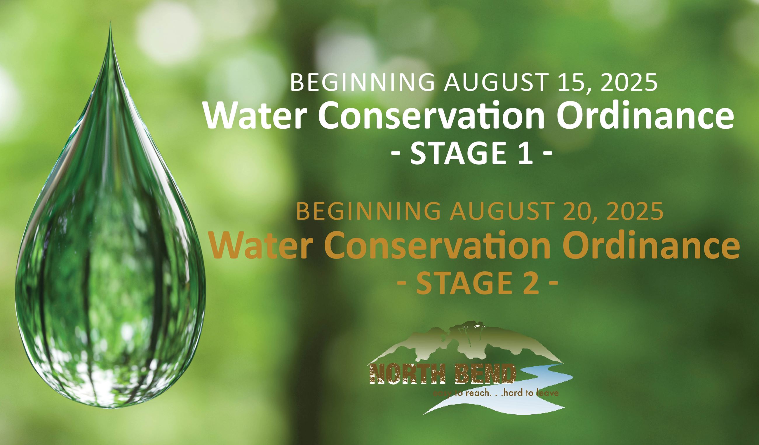 Water Conservation Ordinance, 1 AND 2