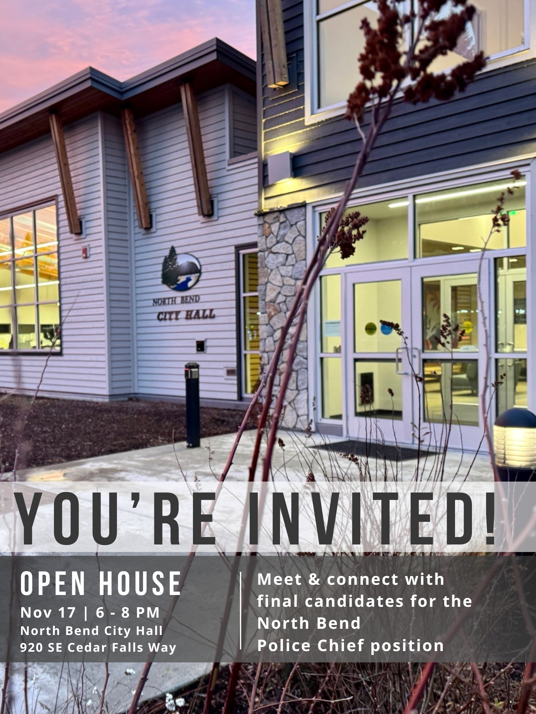 Open House, Chief of Police