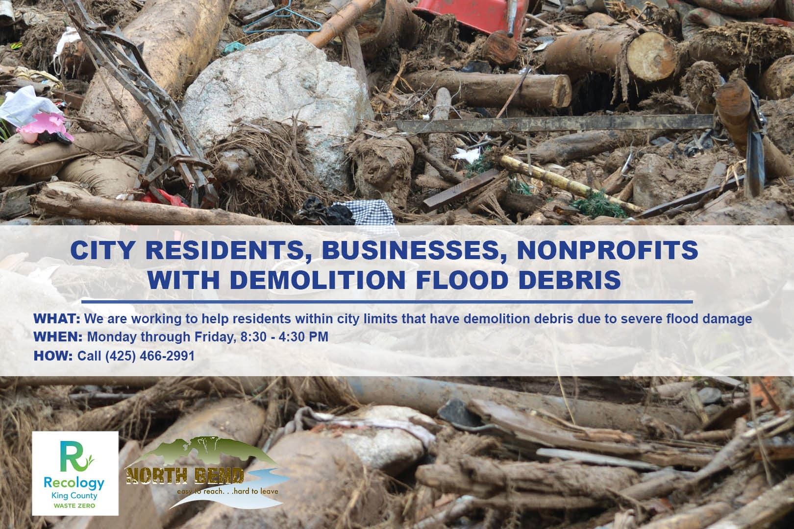 Demolition Flood Debris